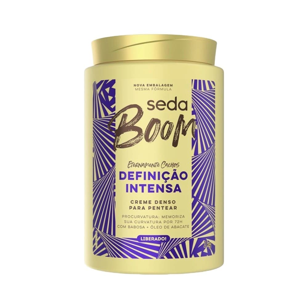 Creme de Pentear Seda Boom Definição Intensa 1Kg