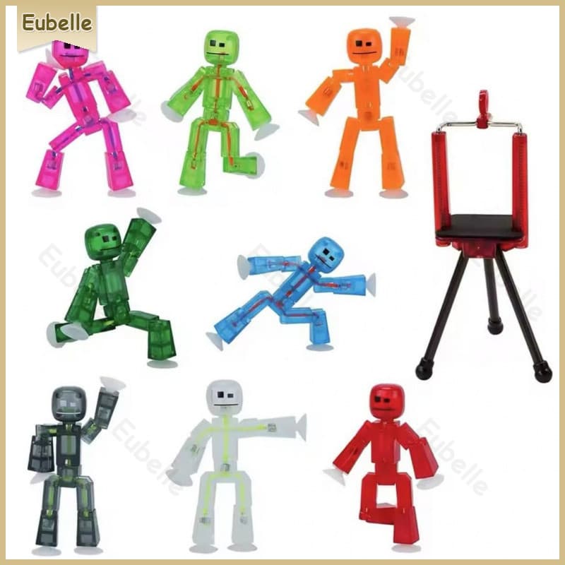 Ventosa Stikbot Deformável Robô Pegajoso Brinquedo Para Crianças De Bricolage Filme De Animação