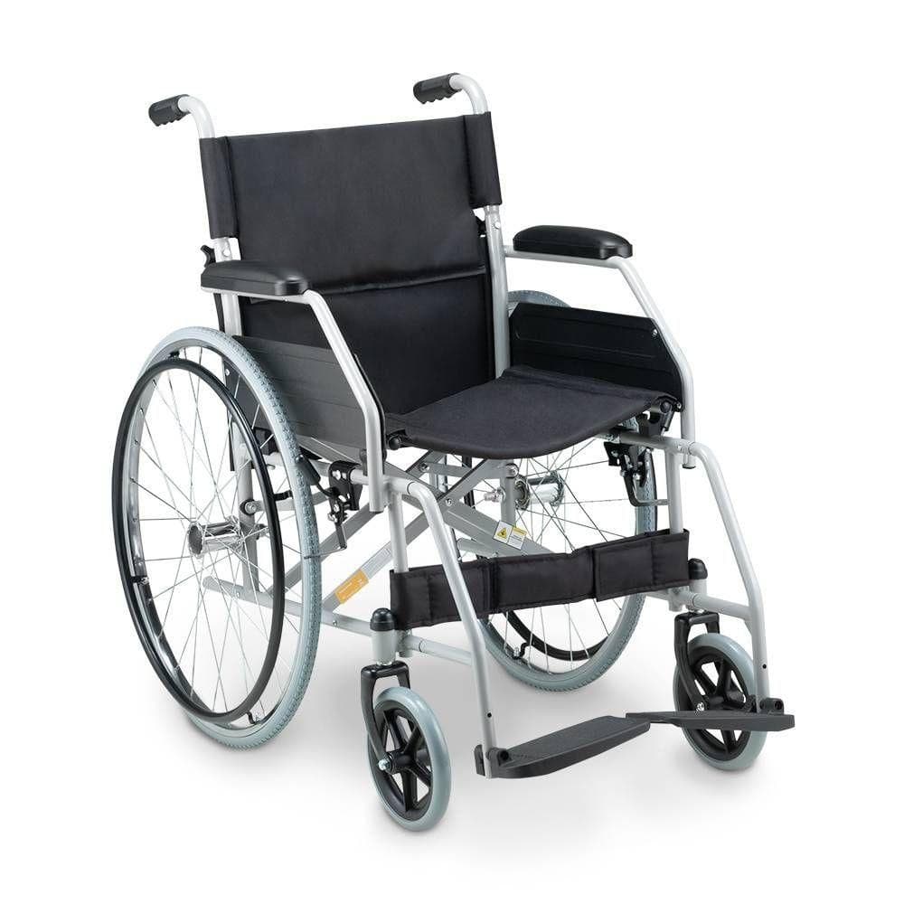 Cadeira de Rodas Dobrável Dellamed em Aço até 120KG D100 5588