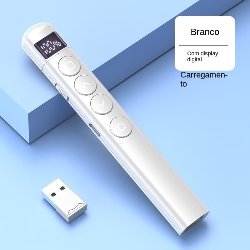 Apresentação Clicker Para PowerPoint Apresentações 2.4GHz Apresentador Sem Fio Remoto PPT Escritório De Sala De Aula