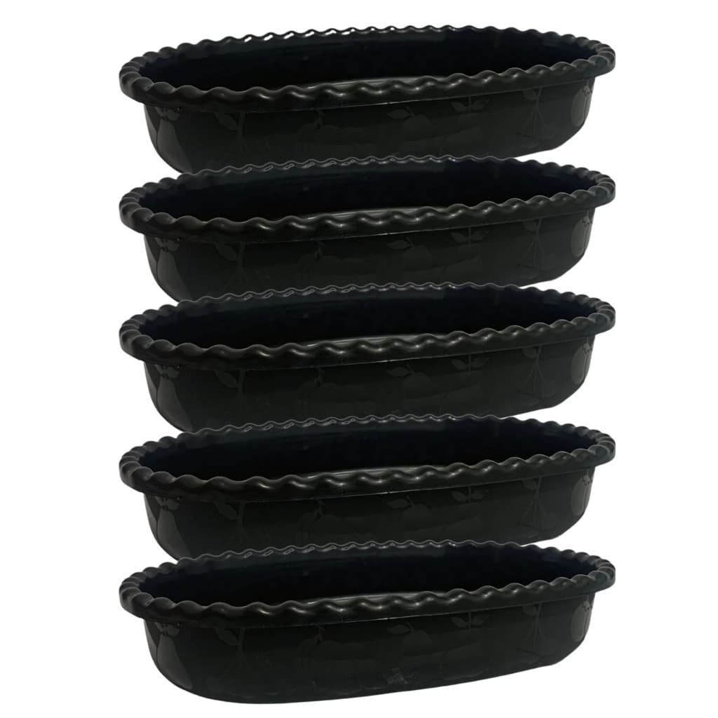 Kit 5 Saladeiras Grande Fruteira Multiuso Tigela 3 litros Plástico