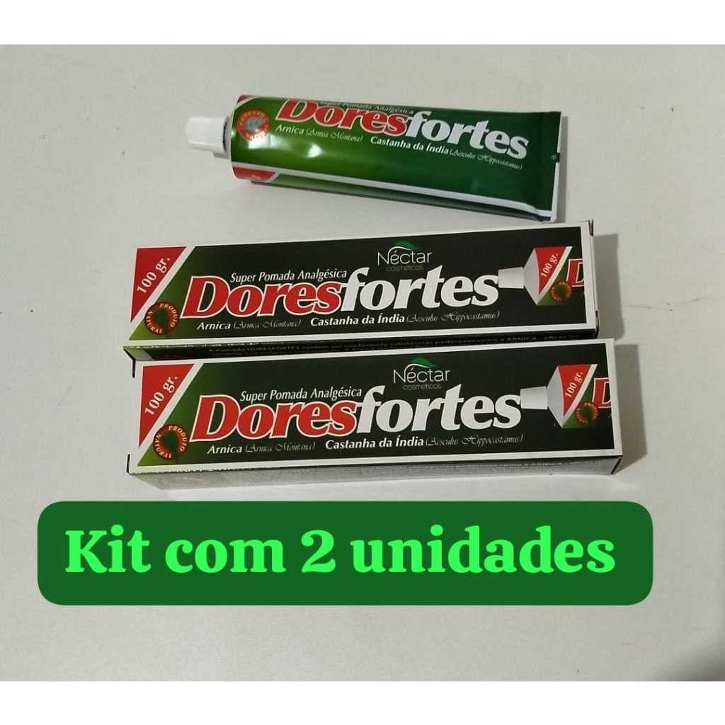 kit com 2 unidades pomada DORESFORTES - Nectar 100grs