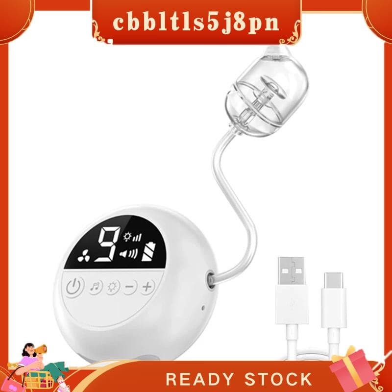 Limpador De Nariz Elétrico Com Música E Brilho Suave , Poderoso Aspirador Nasal Recarregável Para Bebês