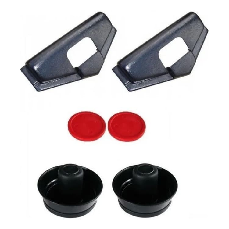 Kit com Gol , Discos E Rebatedores De Aero Hockey Klopf Original