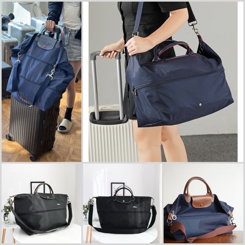 Versão superior 1: 1 Le Pliane Oringnal Series Nova bolsa de viagem extensível bolsa de grande capacidade