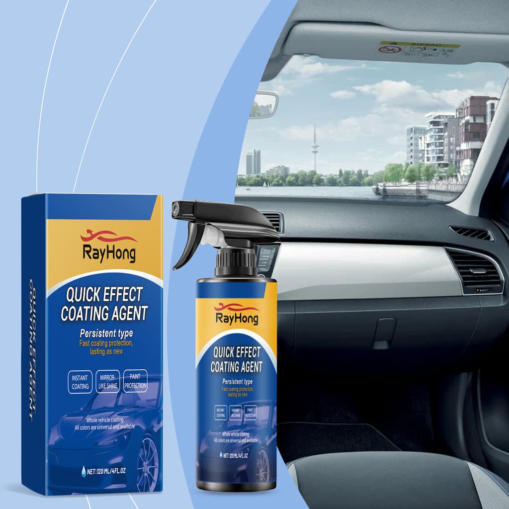 RAYHONG Spray de revestimento de carro, cuidados com o carro, reparo de remodelação, pintura de carro, Spray de cera, ve