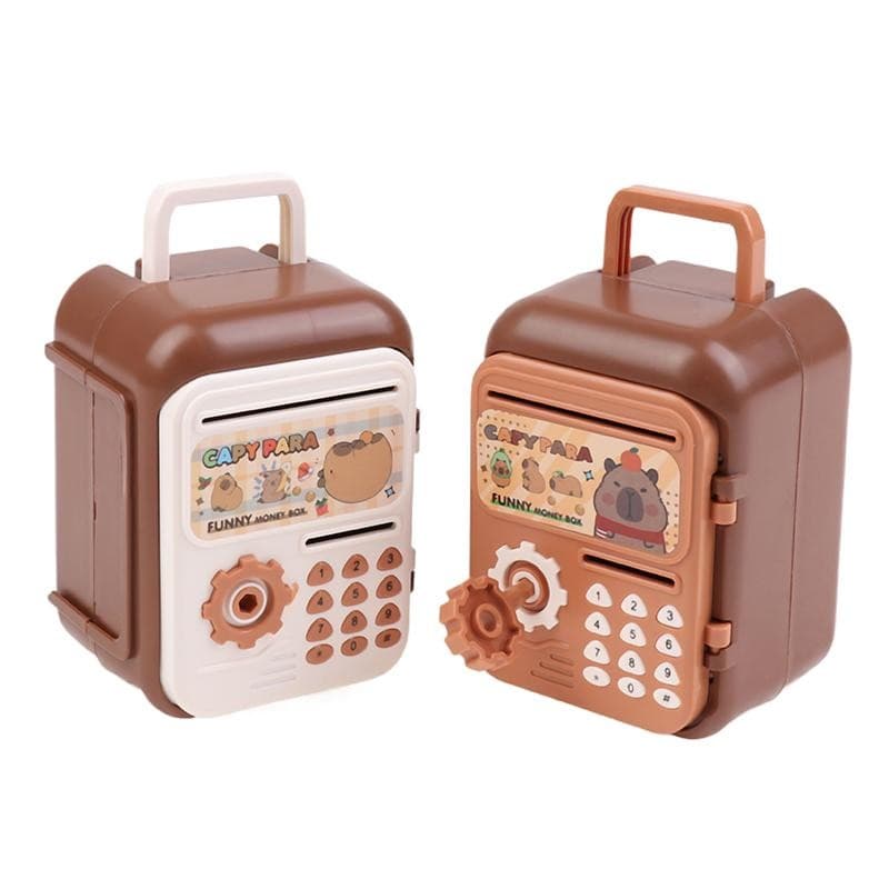 Decorador 1 Pçs Novo Criativo Capivara Cofrinho Poupança Banco Brinquedos De Armazenamento Das Crianças Presentes Aniver