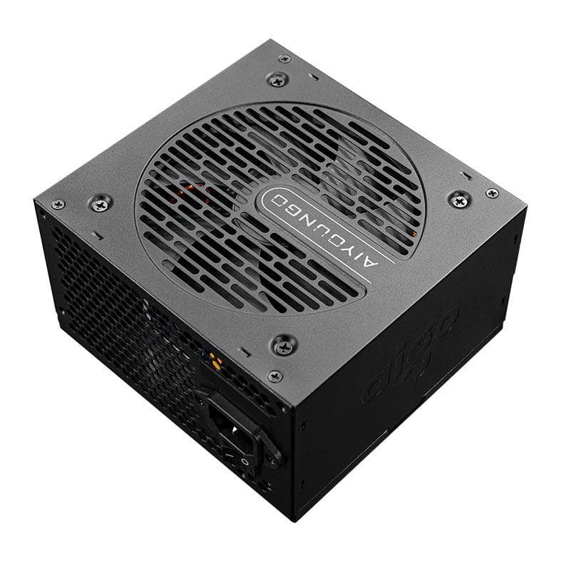 Fonte Aigo Darkflash AT550, 550W, 80 Plus Bronze, Preto, AG-AT550-BK
