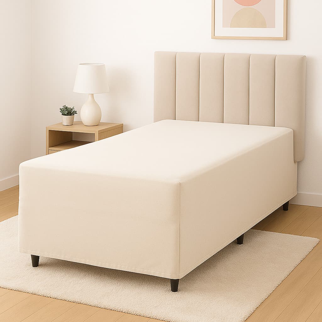 Capa Luva Box Solteiro Malha