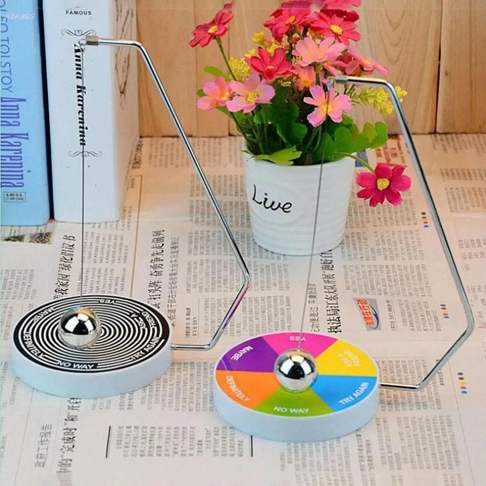 Fabricante De Decisão ADAMES , Seletor De Pêndulo Decoração Bola Da Sorte , Brinquedo De Mesa Dinâmico