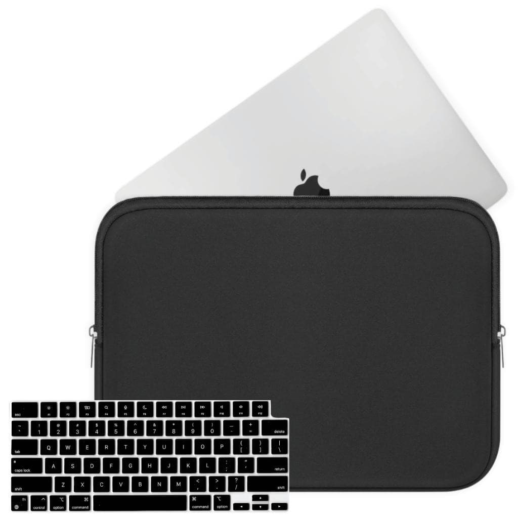 Capa Para MacBook Air 15.3 Pol M2 M3 M4 - A2941 A3114 A3241 Kit Neoprene +Protetor Teclado Até 2025