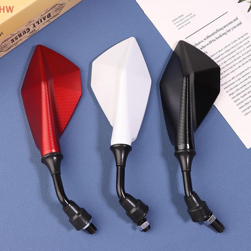 Espelho Retrovisor Universal Para Motocicleta , Peça De Reposição , Acessórios De Scooter