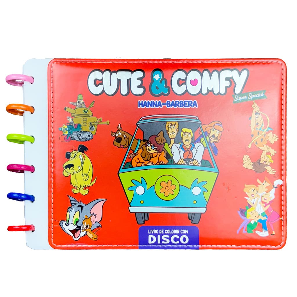 Cute & Comfy Super Special Edição 09 - Hanna-Barbera - Encadernação em Disco
