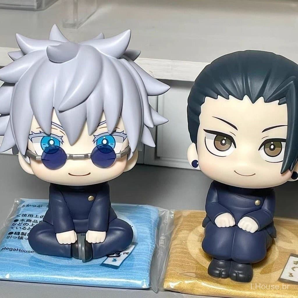 Figura de 10cm da série Anime Jujutsu Kaisen, Satoru Gojo, Geto, Suguru, Nagi, Seishiro, Bachira, Meguru, Versão Q, Cole