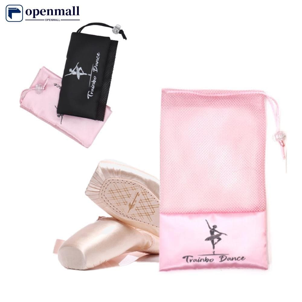 OMALL 28 * 16.5 Cm Bolsa De Armazenamento De Sapatos De Dança De Grande Capacidade Com Cordão Yoga Ballet Suprimentos Te