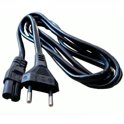 Cabo De Força Energia Bipolar 8 para Video Gamer ps2 ps3 ps4 e TV Radio 1.5 Metros Cabo Grosso 2 Pinos