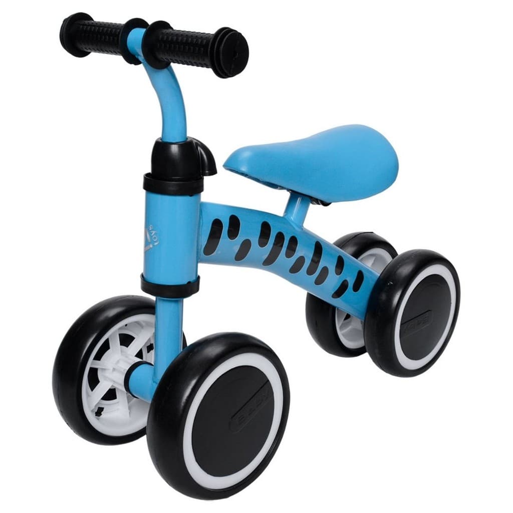 Andador Infantil Para Bebês Zippy Toys Azul Carrinho de Equilíbrio para Bebê em Aço Carbono, Leve e Seguro até 25kg