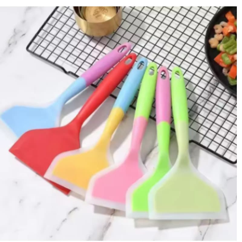 Espátula de Silicone Antiaderente Multiuso para Cozinha de Bovino Ovo Raspador Pizza Cozinha  WL-2466
