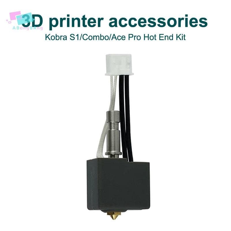 Abongbanghn Para Anycubic Kobra S1 Hotend Kit Bocal De Aço Endurecido De Latão 0.4 0.8 1.0mm Troca Rápida Combo/Ace Pro