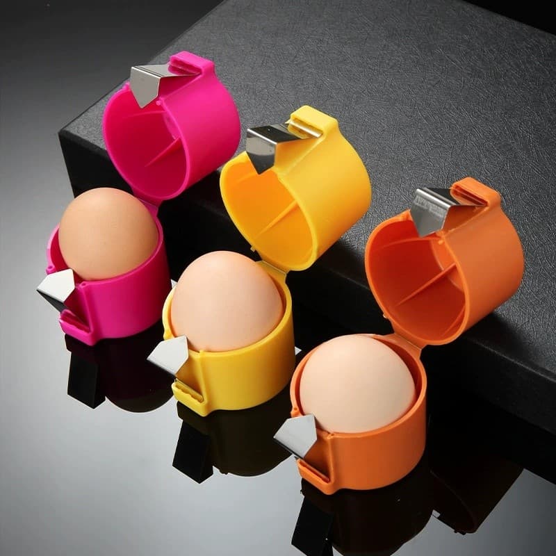 Abridor De Casca De Ovo Cubo Cracker Separador Filtro Batedor Cozinha Do Agregado Familiar Ferramentas De Cozimento