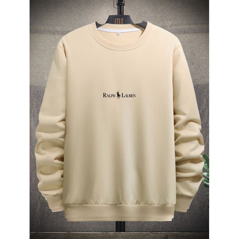 Moleton blusa de frio gola careca redonda Polo flanelada oferta