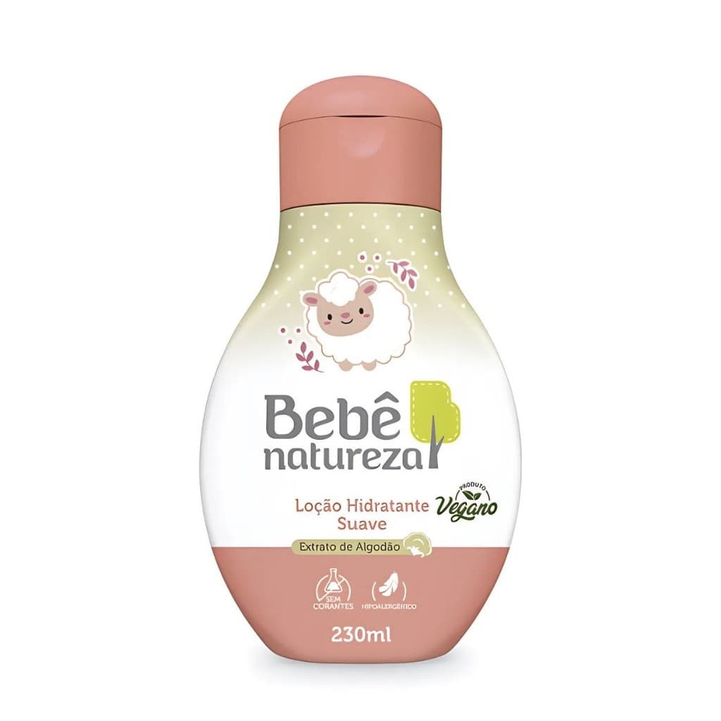 Loção Hidratante Suave Bebe Natureza  230 ml