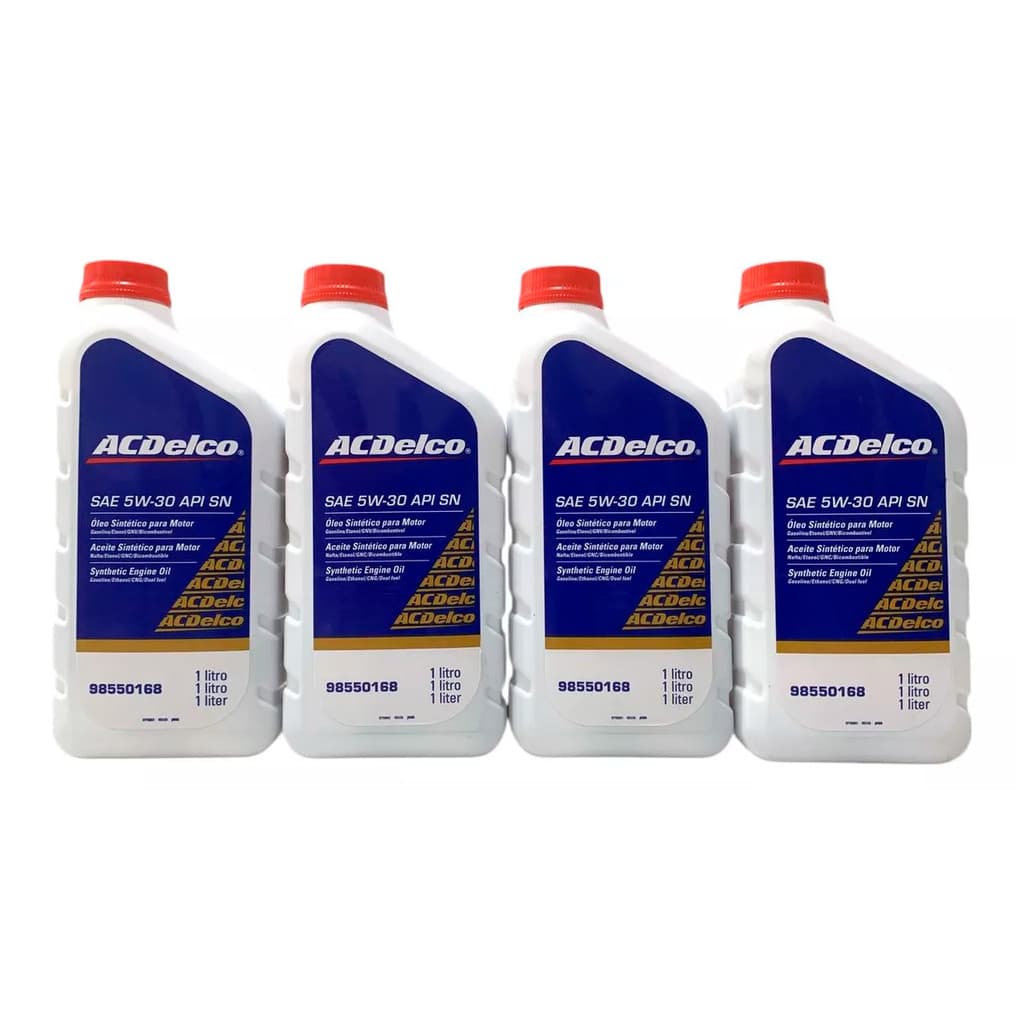 4L Óleo Lubrificante SAE 5W-30 Sintético Acdelco