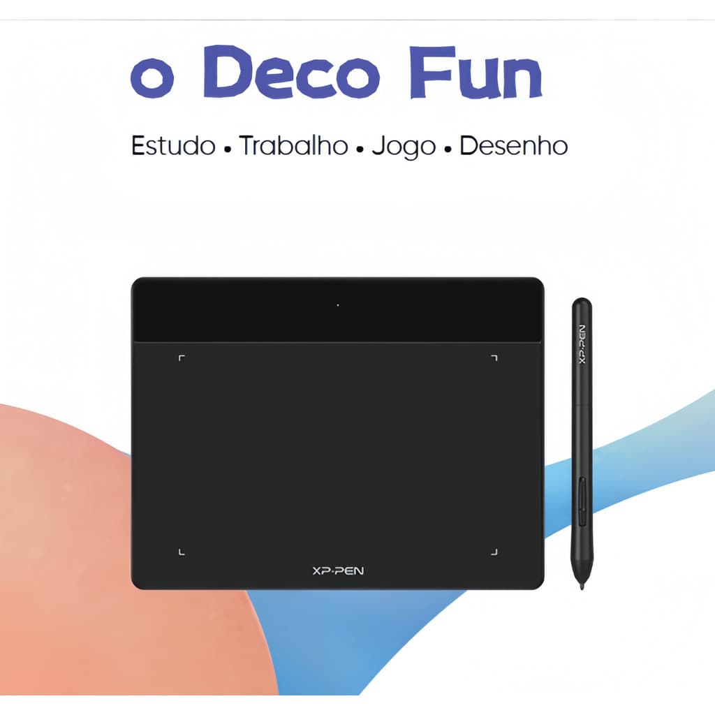 Deco Fun L Tablet de Desenho Digital com Caneta – Ideal para Crianças Mesa Digitalizadora