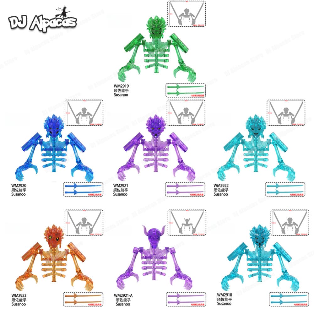 Blocos De Construção Figuras Brinquedo colecao de personagens DY624 DY684 DY601-S