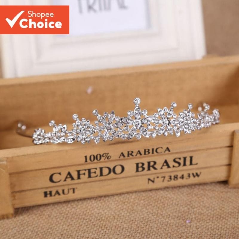 Headb De Casamento E Coroa De Liga Com Imitação De Pérola Para Noiva