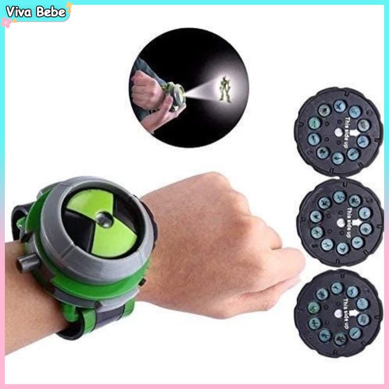 Ben 10 Omniverse Estilo Relógio de Projeção Infantil Brinquedo Presente para Crianças Meninos