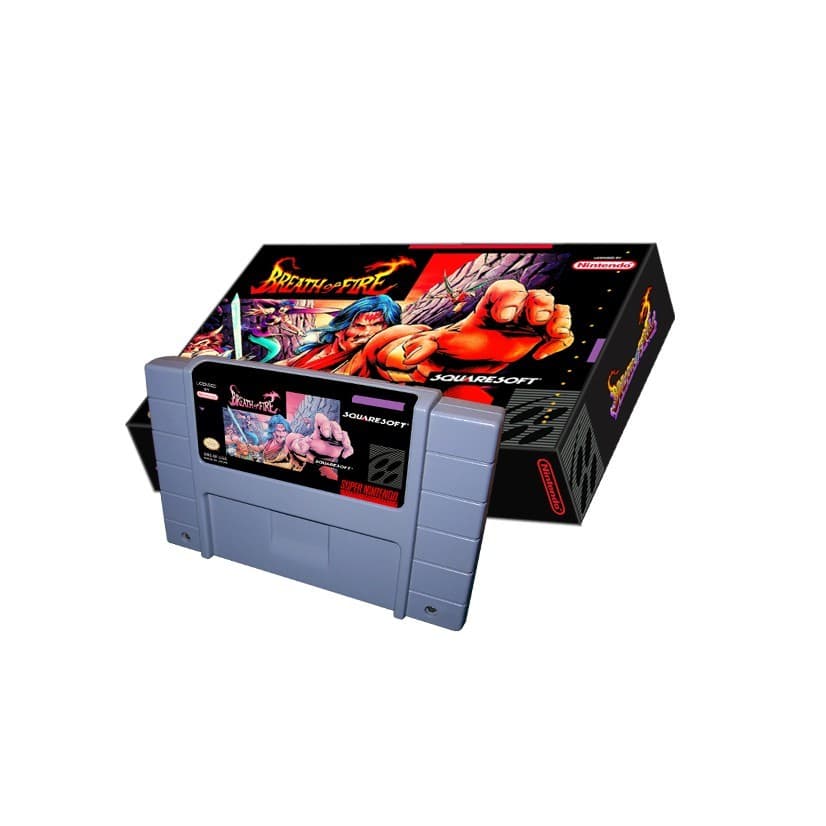 Jogo Breath of fire de super nintendo com caixa