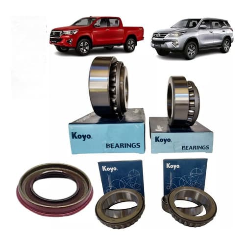 4 Rolamento Diferencial Traseiro Toyota Hilux Sw4 4x4 16-23