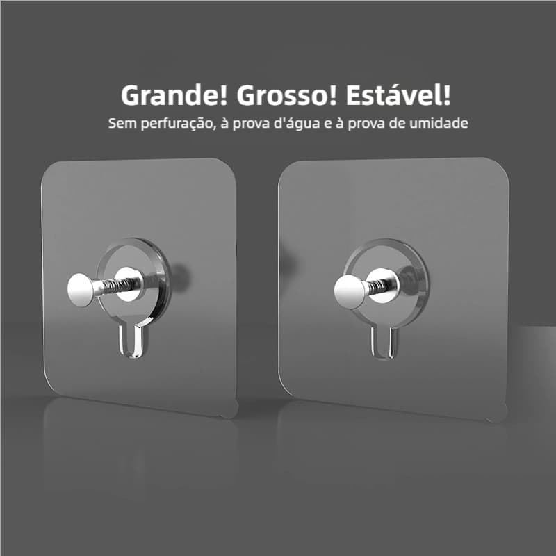 4 Peças Parafusos Sem Furos de Qualidade HIgh Ventosa Forte para Ferramentas de Banheiro e Cozinha