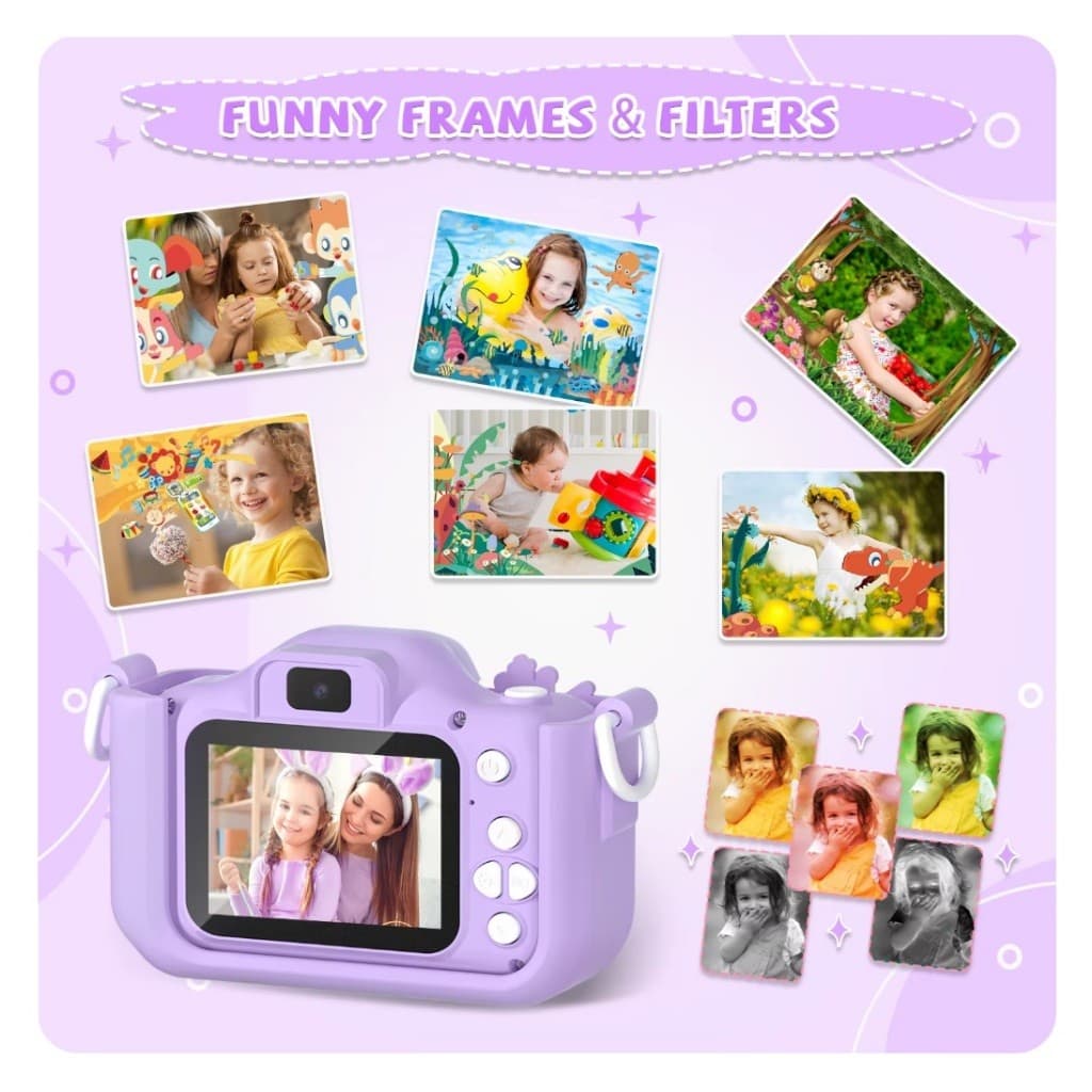 Mini Câmera Digital para Crianças, Mini Brinquedos Infantis, 1080p HD Video Shooting, Baby Camera Toy