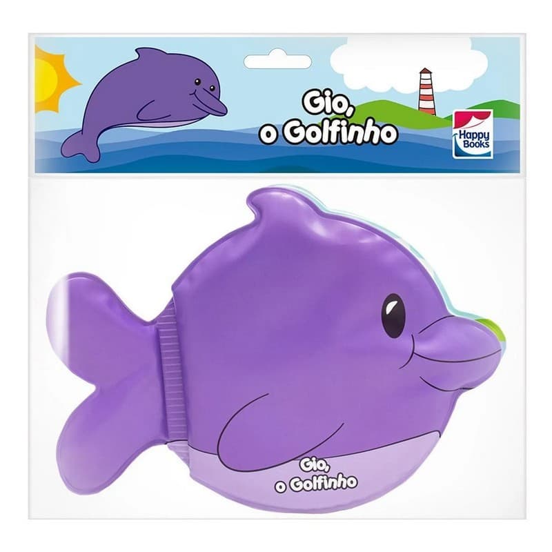 Livro de Banho - Amigos da Água - Gio, o Golfinho