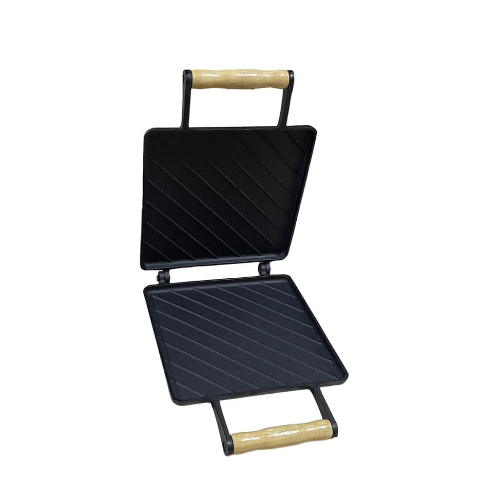 Sanduicheira Misteira Bauru 23x23 Cm Ferro Fundido Libaneza