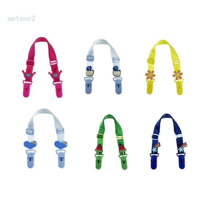 meteor2 Babador Bebê Clipe Fixo Suporte Toalha Saliva Cordão Lenço Suspensão Ajustável