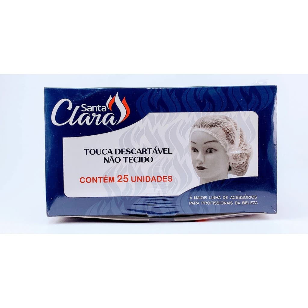 Touca Descartável Santa Clara 25un