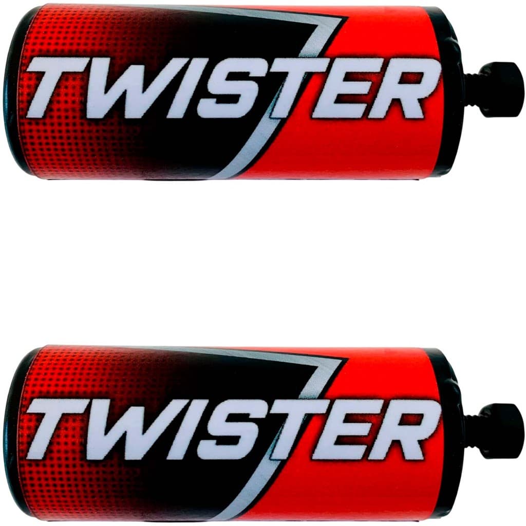 Cb Twister Tubo Par Slider Protetor Carenagem Motor Tanque Vermelho Pedal Moto para Mata Cachorro