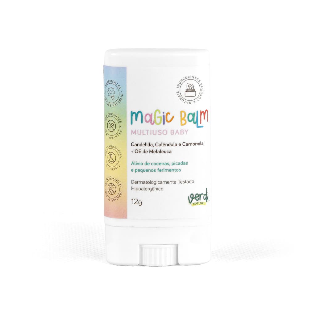 Magic Balm Bálsamo Multiuso Alívio de Picadas e Coceiras Verdi Natural