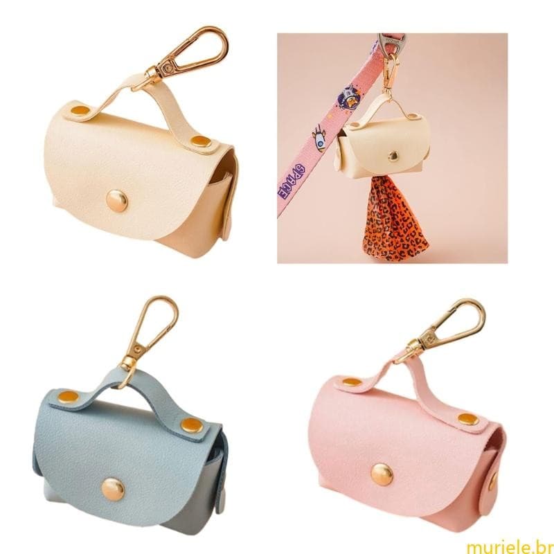 Mur Cão Cocô Captador Saco Dispensador Conveniente Pet Resíduos Para Ar Andando