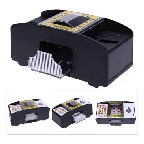 Embaralhador De Cartas Misturador De Baralho Automático Jogos - Envio 24hrs!