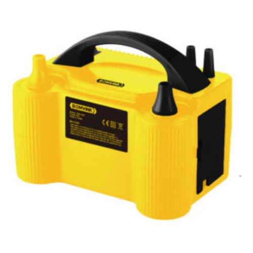 Inflador Bomba Compressor De Encher Balões Bexigas 2 Bicos