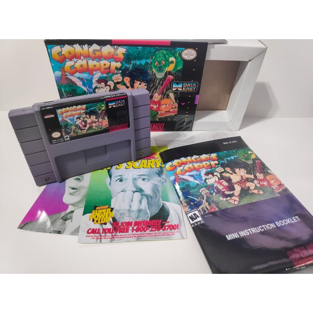 Congos Carper com caixa e mini manual/poster lacrado