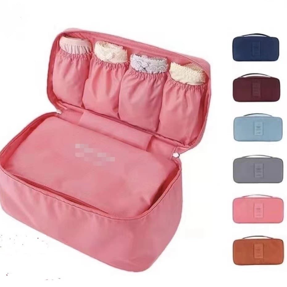 Bolsa de armazenamento de roupas íntimas de viagem bolsa de armazenamento de cosméticos Olapam