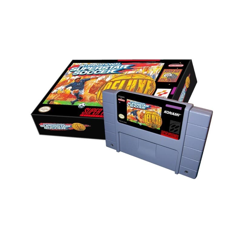 Jogo ISS deluxe de super nintendo