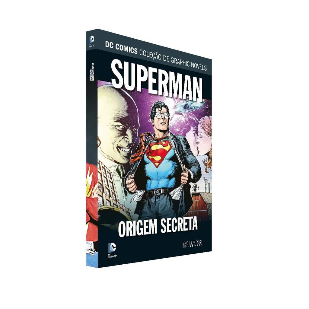 HQ DC Graphic Novels Regular - Superman: Origem Secreta - Edição 131 - Eaglemoss
