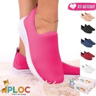 Tênis Feminino Meia Para Caminhada Ortopédico Vl-07