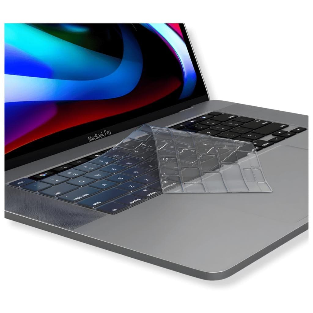 Protetor De Teclado Para  MacBook Pro 13" Polegadas  M1 M2  A2338 - Ano 2019 Até 2022 - Transparente